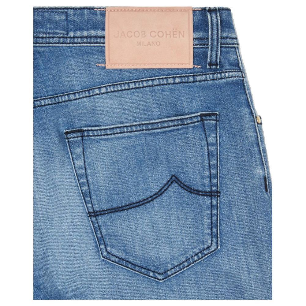 Jacob Cohen Blue Cotton Jeans Denim