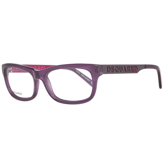 Dsquared² Purple Metal Frames eyeglasses model DQ5095-020-54, featuring 54/16/140 mm dimensions, for women.