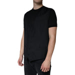 Dolce & Gabbana Black Wool Waistcoat Dress Formal Vest
