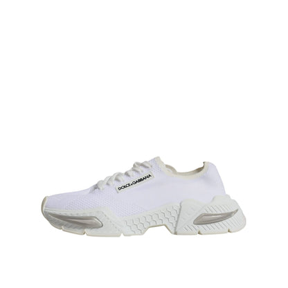Dolce & Gabbana White Airmaster Low Top Men Sneakers Shoes