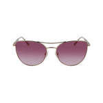 Longchamp Rose Gold Metal Sunglasses