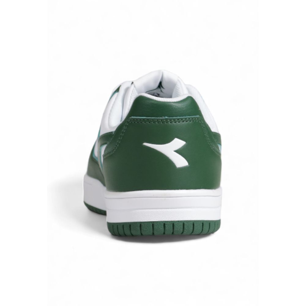 Diadora Green Artificial Leather Low Top Sneakers