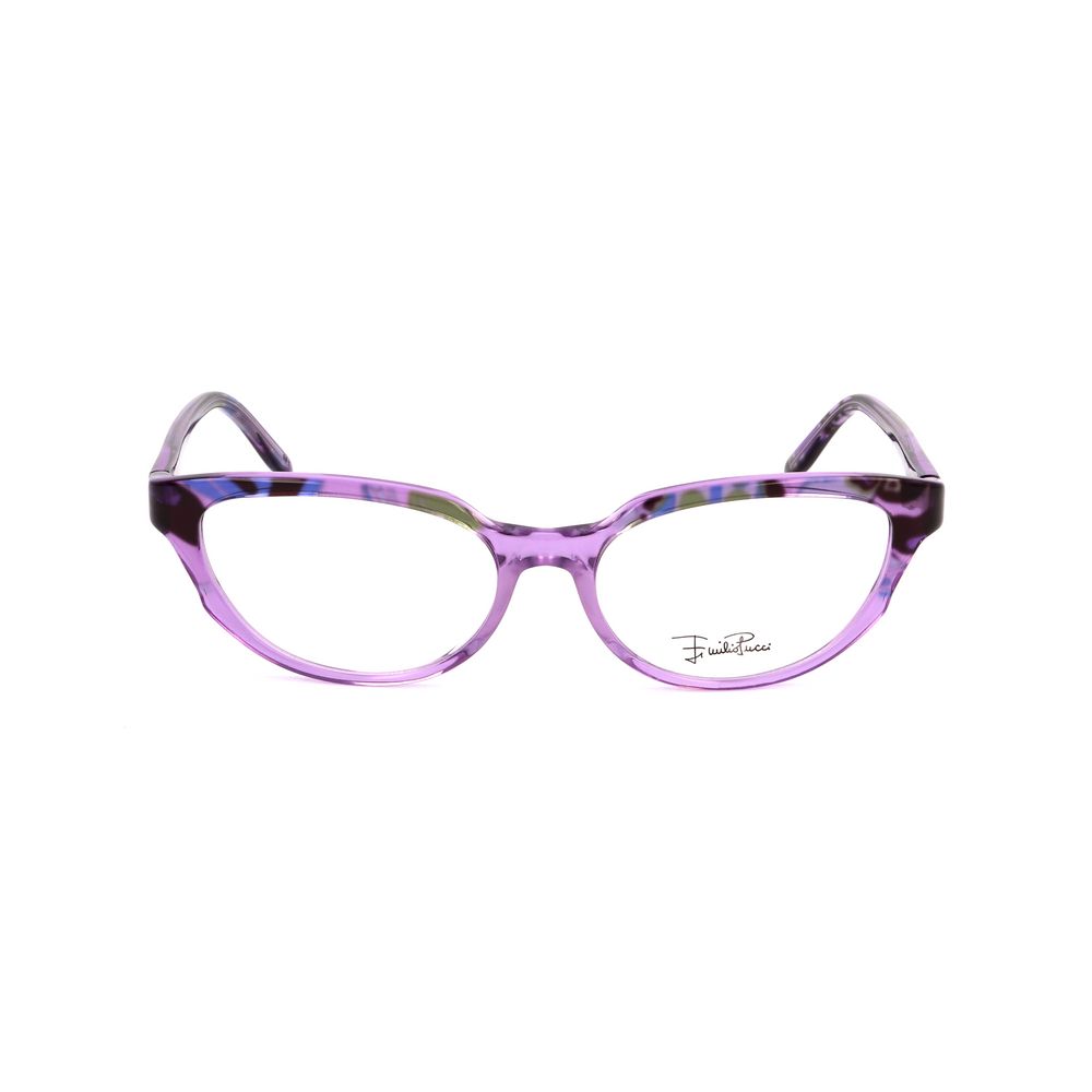 Emilio Pucci Purple Plastic Glasses (Frames)