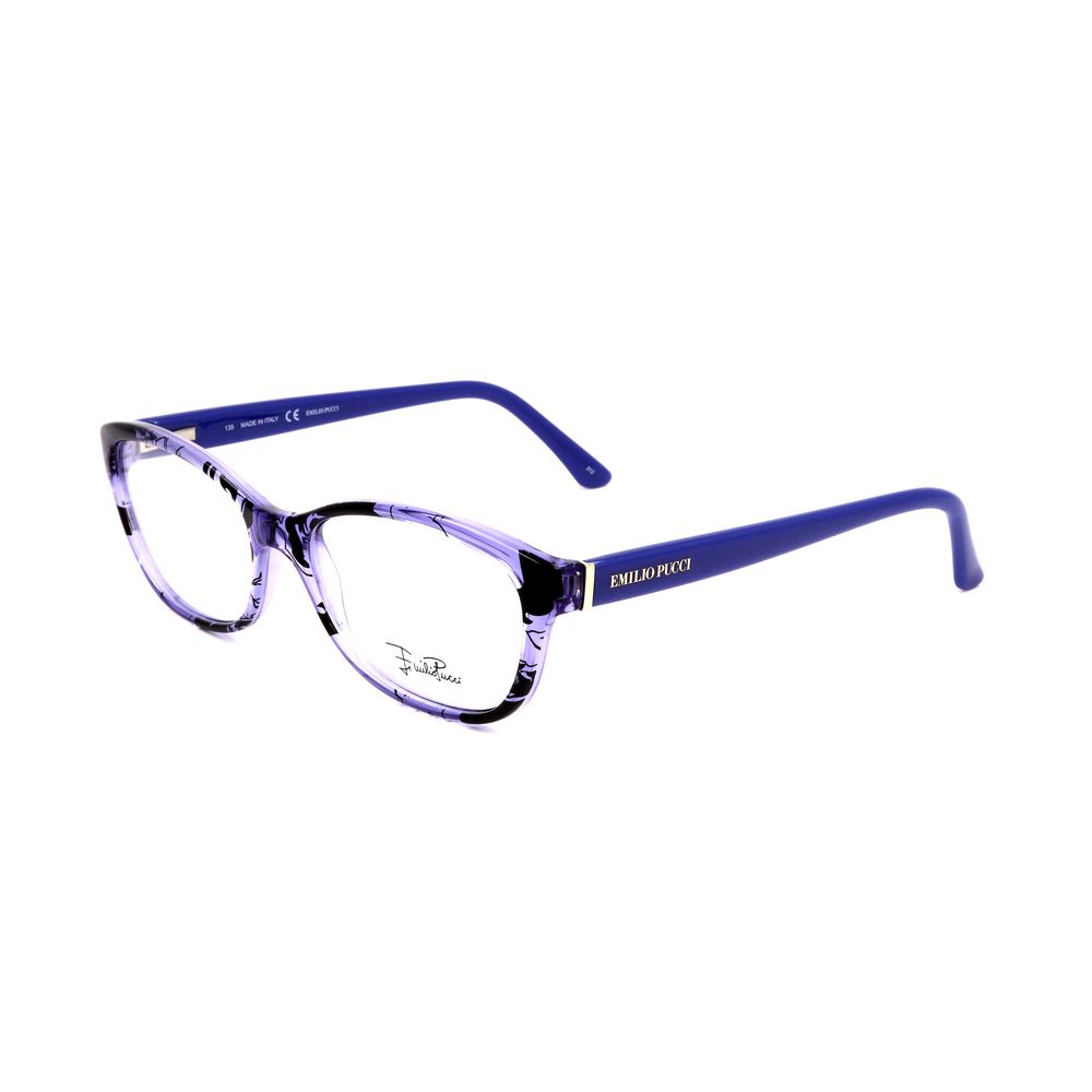 Emilio Pucci Blue Plastic Glasses (Frames)