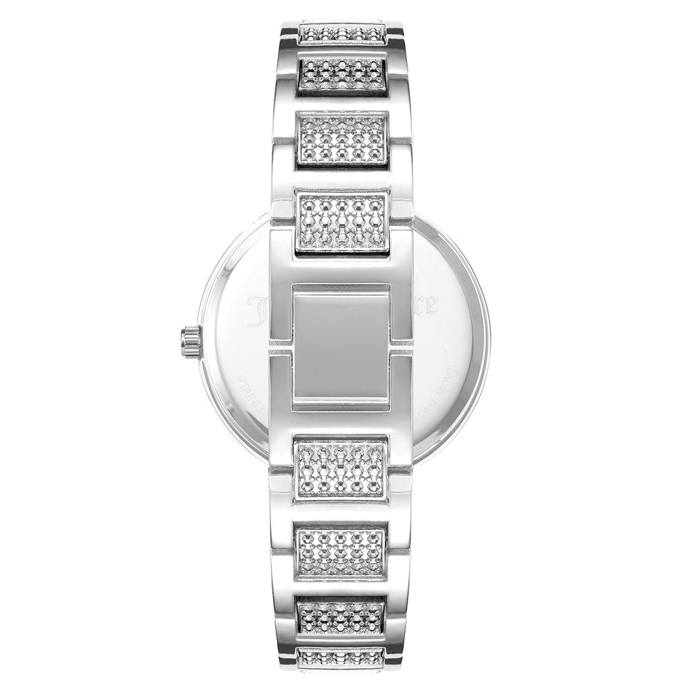 Juicy Couture Silver Metal Dress Watch