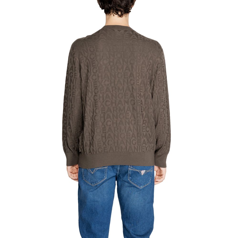 Armani Exchange Green Viscose Sweatshirt