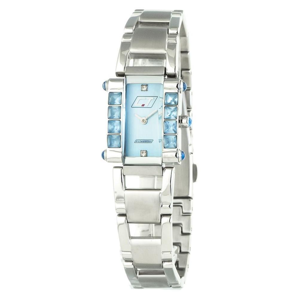 Chronotech Silver Stainless Steel Dress Watch