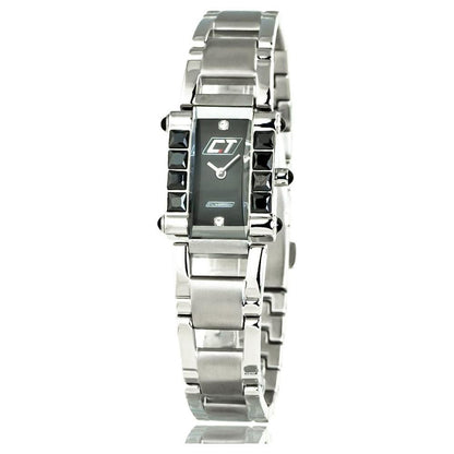 Chronotech Silver Stainless Steel Watch