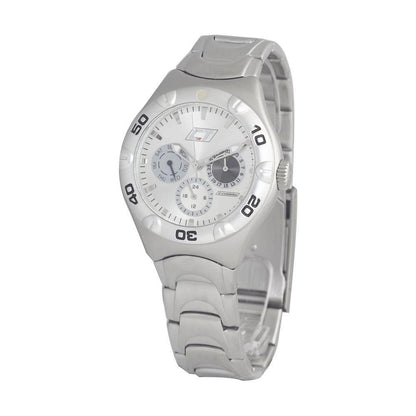 Chronotech Silver Stainless Steel Watch