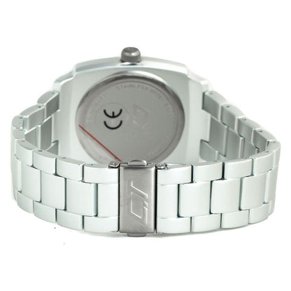 Chronotech Silver Stainless Steel Dress Watch