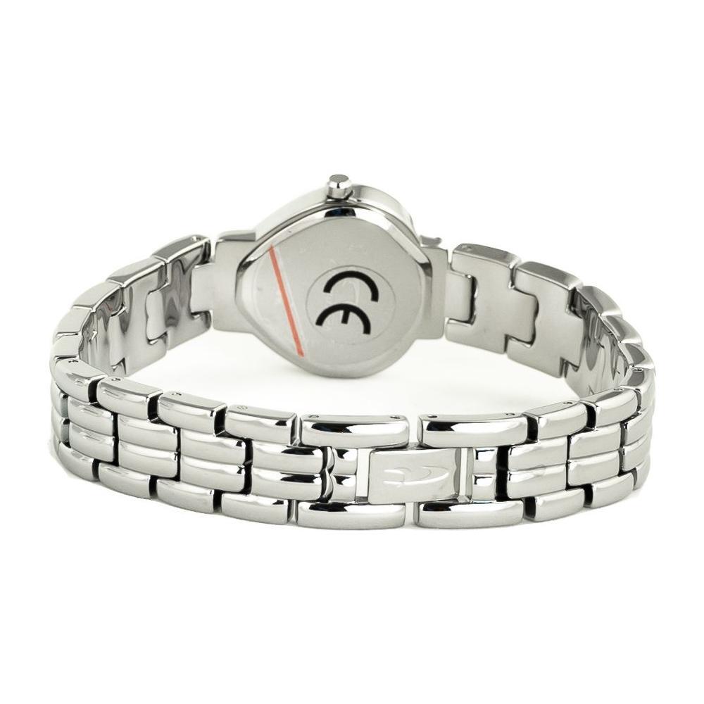 Chronotech Silver Stainless Steel Dress Watch