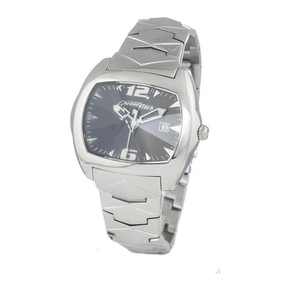 Chronotech Silver Stainless Steel Watch