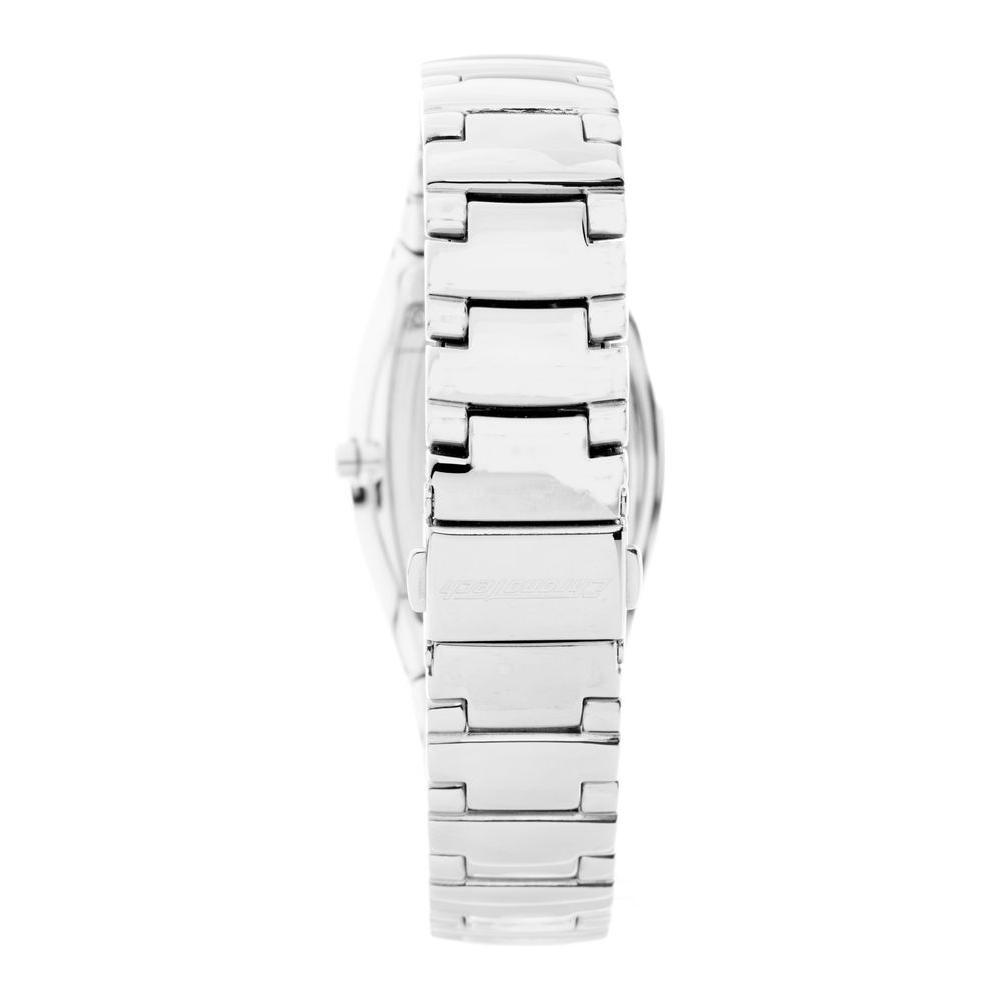Chronotech Silver Stainless Steel Watch