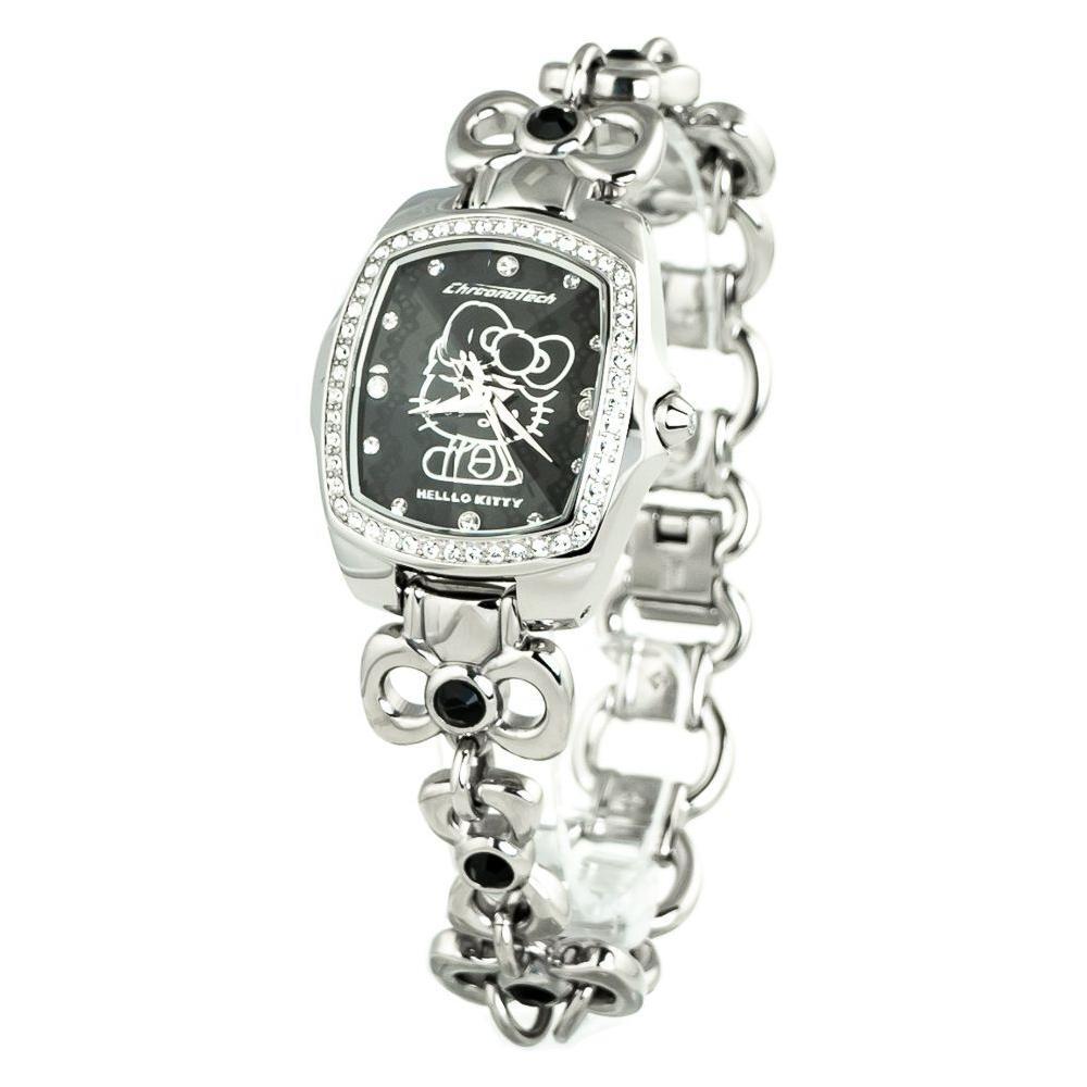 Chronotech Silver Stainless Steel Bracelet Watch