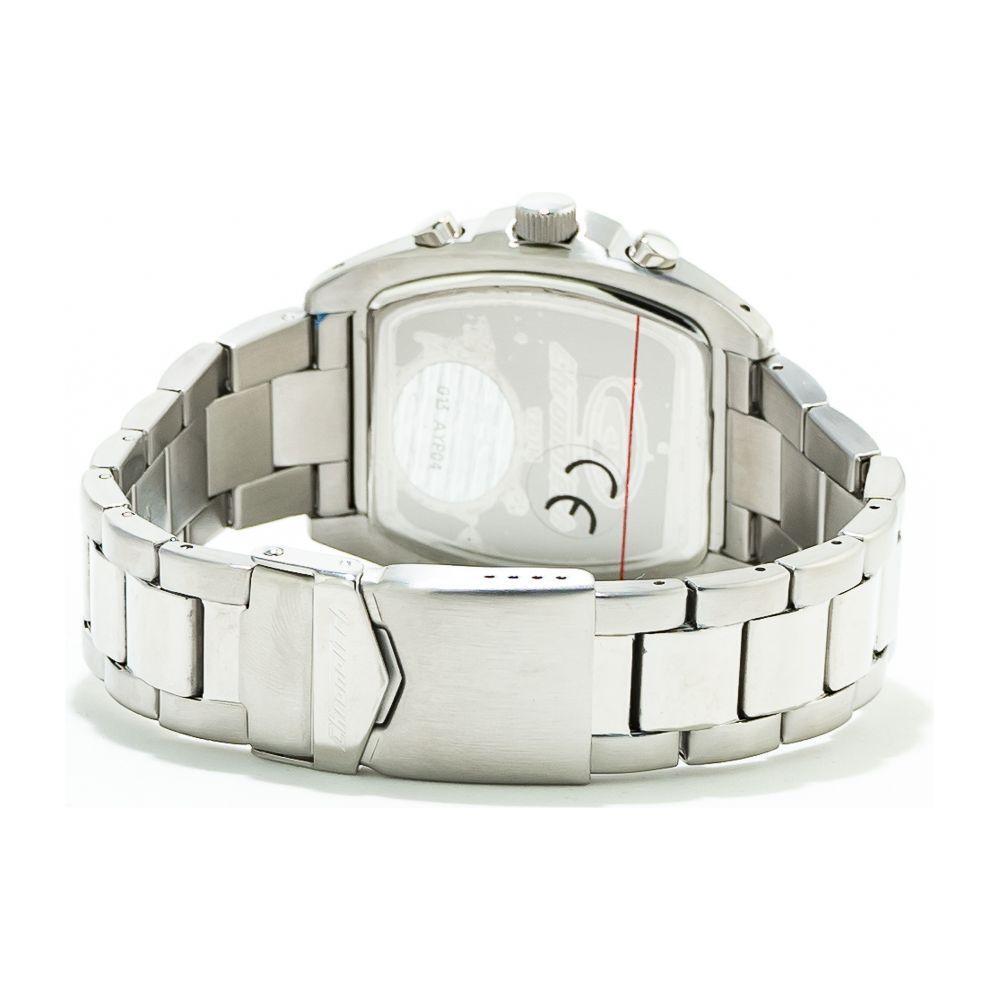 Chronotech Silver Stainless Steel Dress Watch