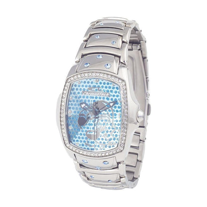 Chronotech Silver Stainless Steel Watch