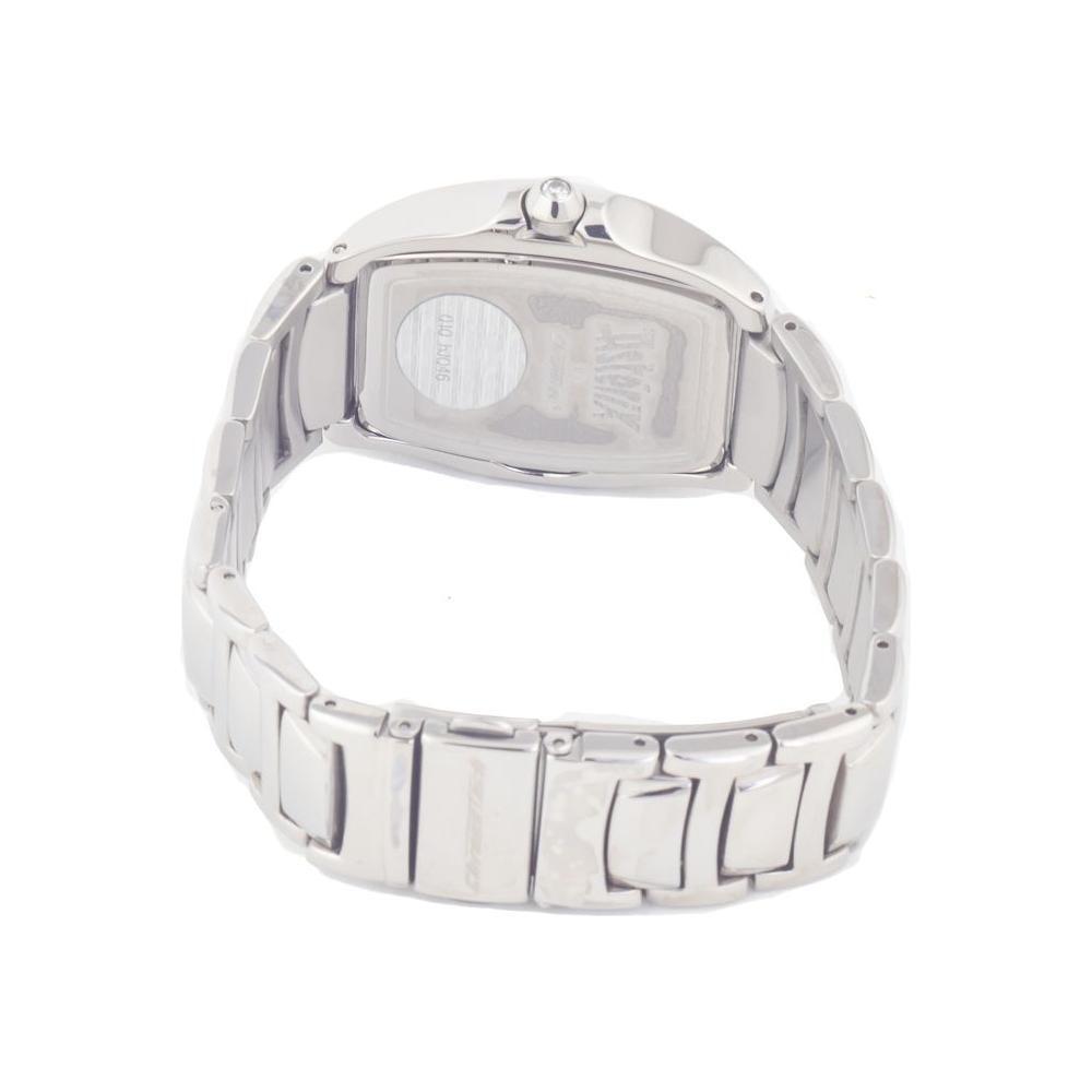 Chronotech Silver Stainless Steel Dress Watch