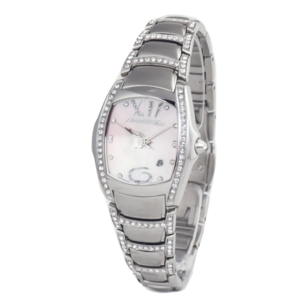 Chronotech Silver Stainless Steel Dress Watch
