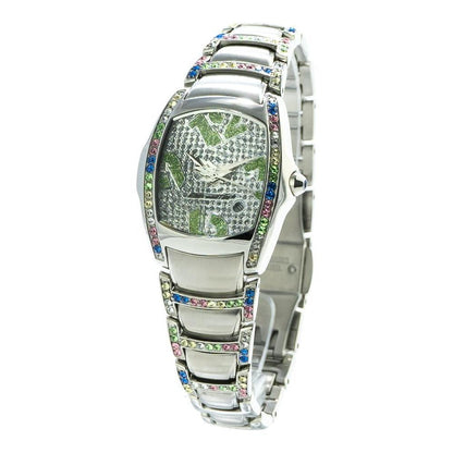 Chronotech Silver Stainless Steel Watch