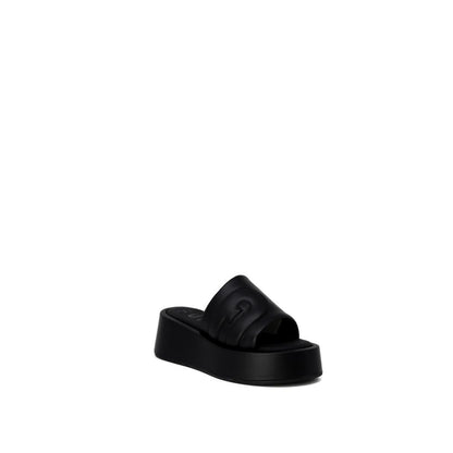 Furla Black Leather Slippers 1728,71956299936,Black,EU39/US9,Furla,New with tags,Sandals - Shoes,Shoes,Slippers - Sandals - Shoes,Women