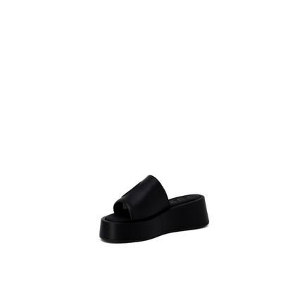 Furla Black Leather Slippers 1728,71956299936,Black,EU39/US9,Furla,New with tags,Sandals - Shoes,Shoes,Slippers - Sandals - Shoes,Women