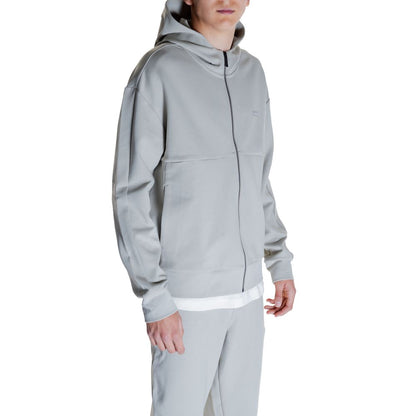 Calvin Klein Gray Cotton Hoodie