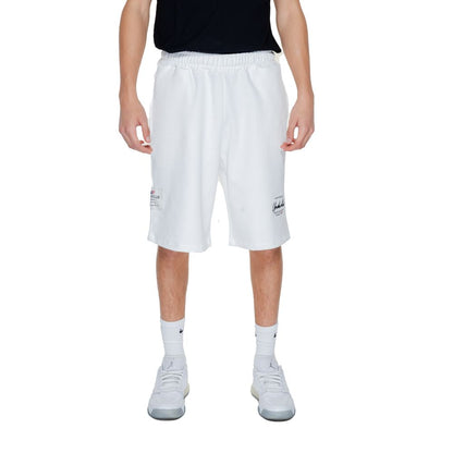 Underclub White Cotton Bermuda Shorts