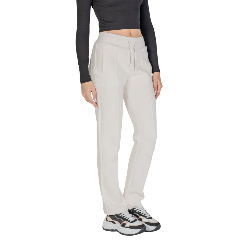 Guess Active Cream Cotton Joggers (Workout Pants)