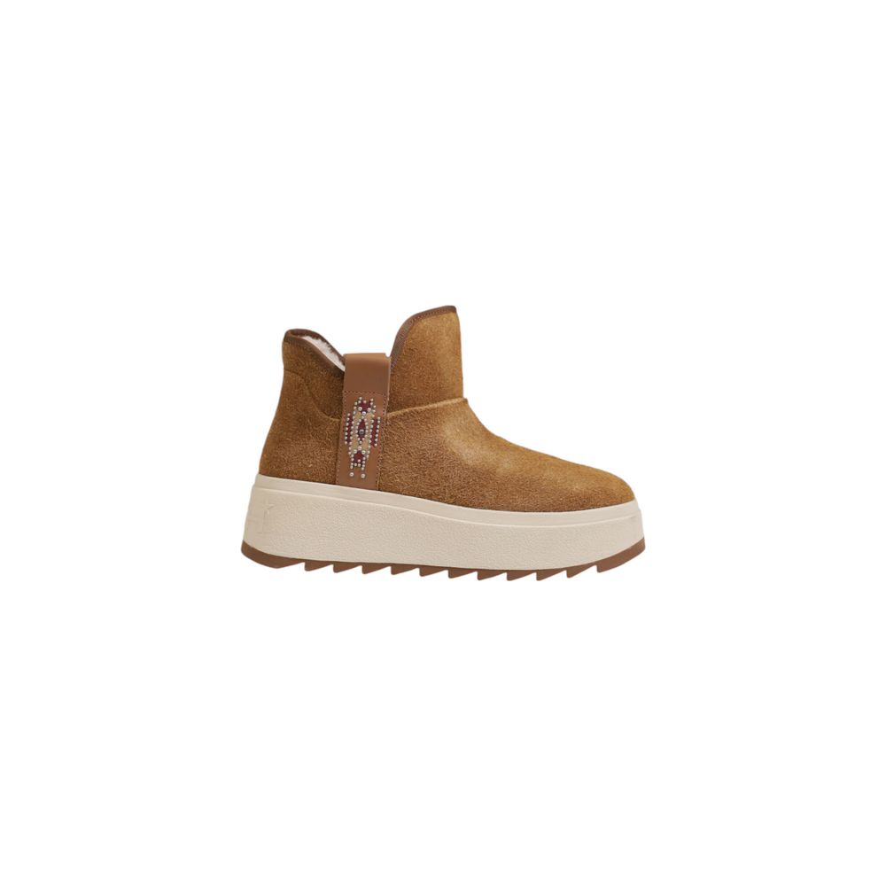 ASH Brown Suede Leather Ankle Boots