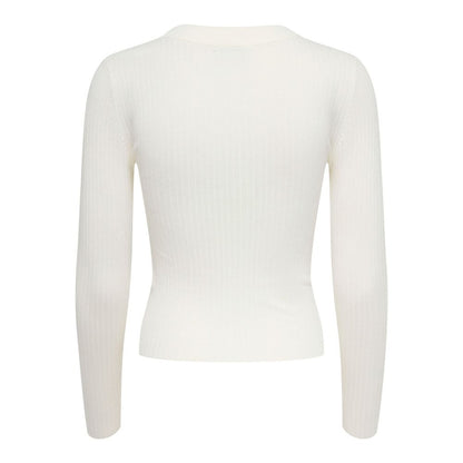 Jacqueline De Yong White Viscose Sportswear