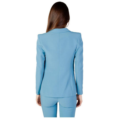 Rinascimento Turquoise Polyester Blazer