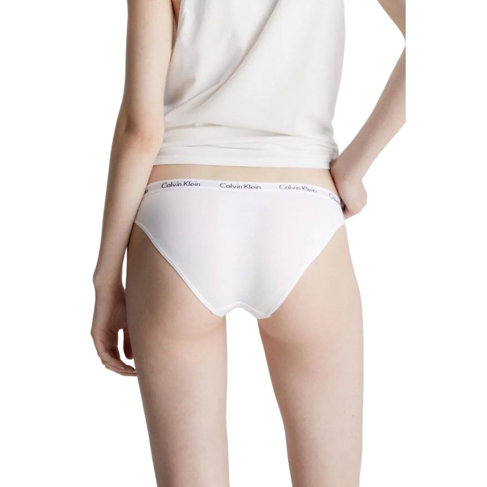 Calvin Klein Underwear White Cotton Pantie