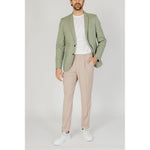 Antony Morato Green Cotton Blazer