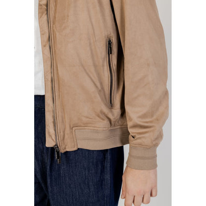 Hamaki-Ho Brown Polyester Bomber 1728,71956299936,Bombers - Jackets & Coats - Clothing,Brown,Clothing,Hamaki-Ho,IT44 | S,Jackets & Coats - Clothing,Men,New with tags