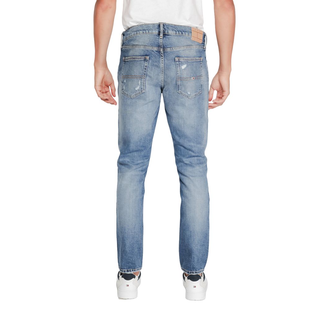 Tommy Hilfiger Jeans Blue Cotton Slim Fit Jeans