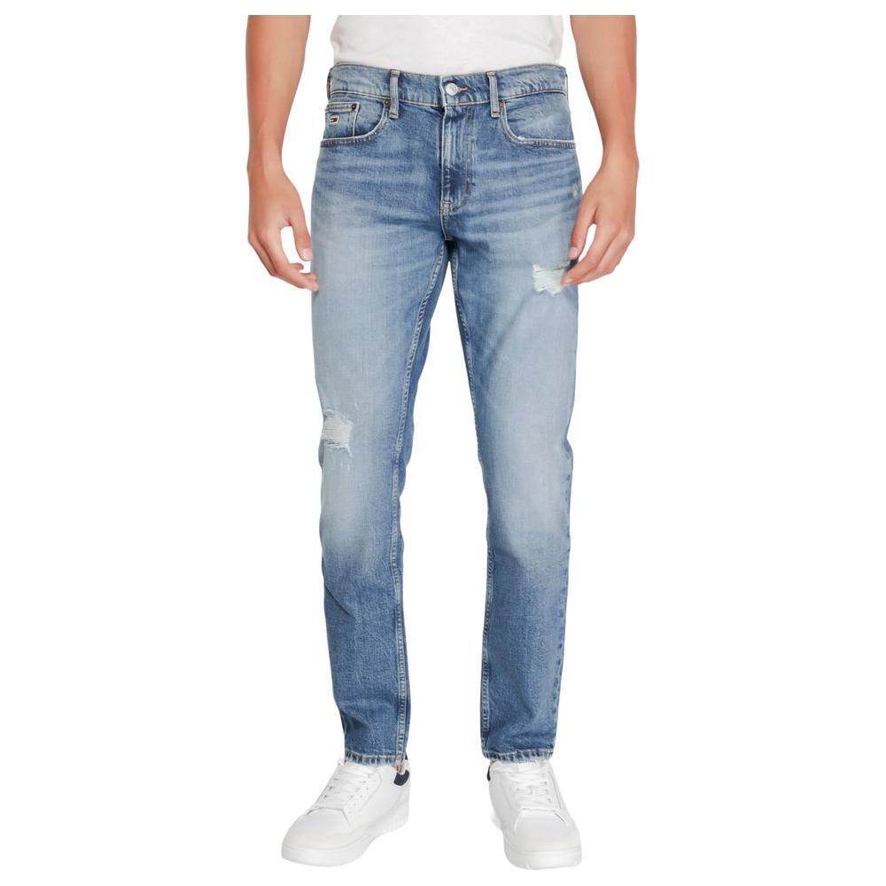 Tommy Hilfiger Jeans Blue Cotton Slim Fit Jean