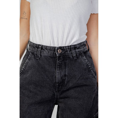 Only Black Cotton Boyfriend Jeans