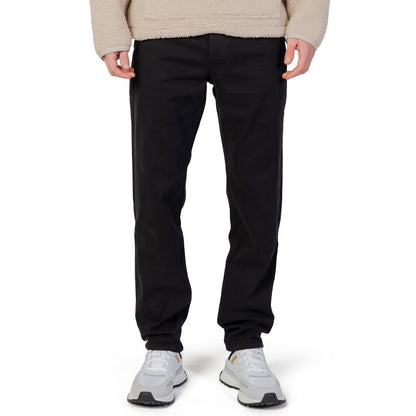 Hugo Boss Black Cotton Chino Pants