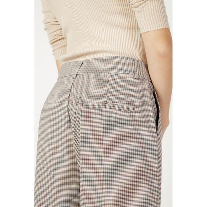 Only Beige Polyester Cargo Pants