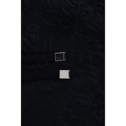 Dolce & Gabbana Black Fairy Tale Crystal Hooded Sweater