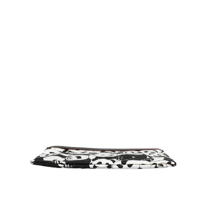 Dolce & Gabbana Black White Panda Pattern Clutch Pouch Bag