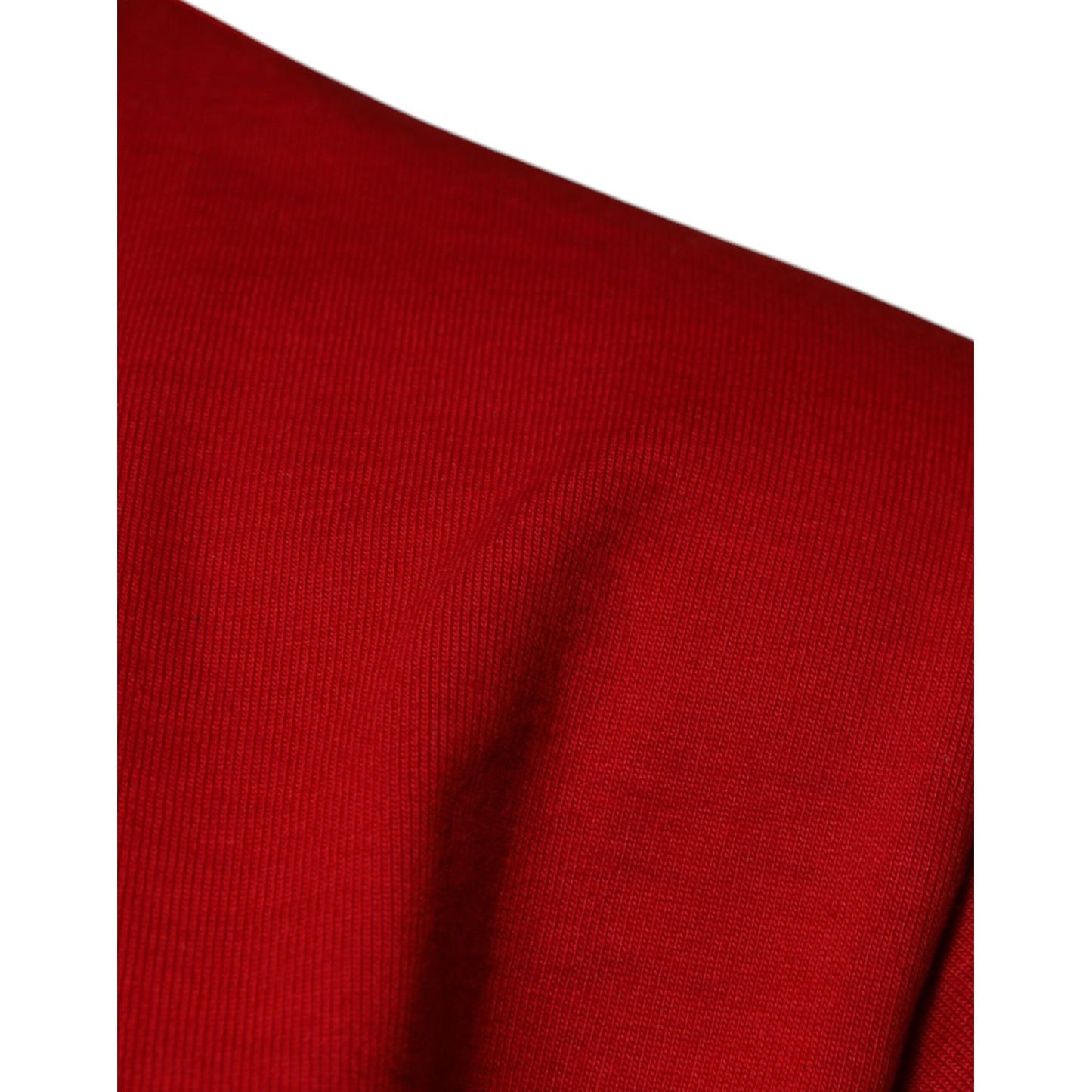 Dolce & Gabbana Red DG Eye Cotton Crew Neck T-shirt