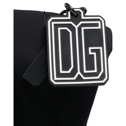 Dolce & Gabbana Black Canvas DG Logo Women Shopping Hand Tote Bag