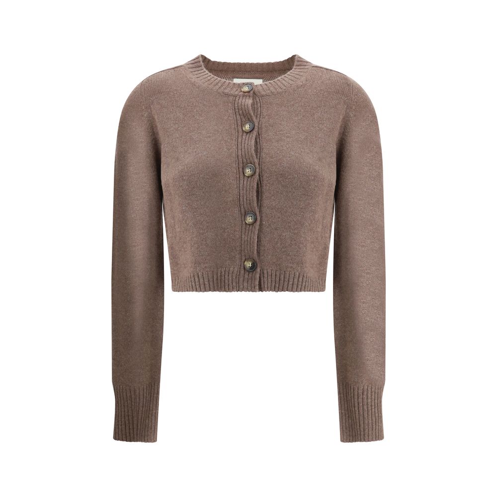 Loulou De Saison Brown Cashmere Cardigan