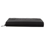 Dolce & Gabbana Brown Exotic Leather Zip Around Continental Clutch Wallet