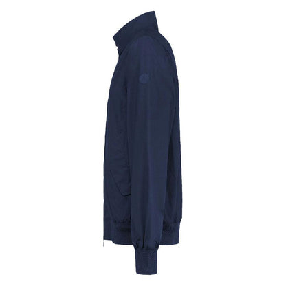 People Of Shibuya Blue Cotton Men's Bomber Jacket