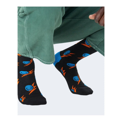 Happy Socks Black Cotton Socks