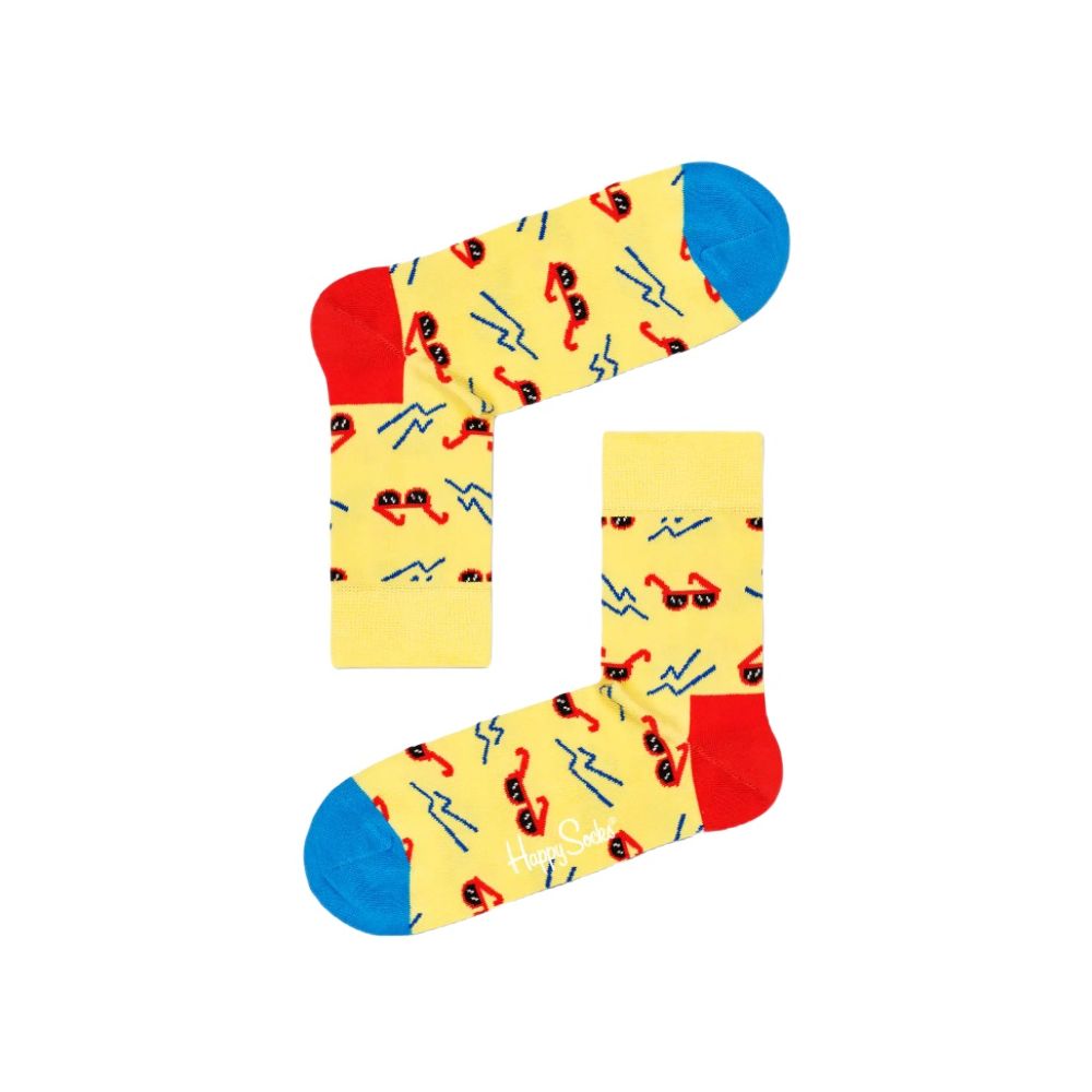 Happy Socks Yellow Cotton Socks