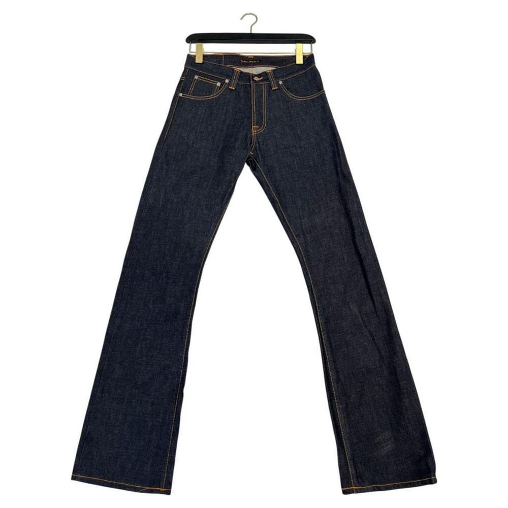 Nudie Jeans Blue Cotton Jeans Denim