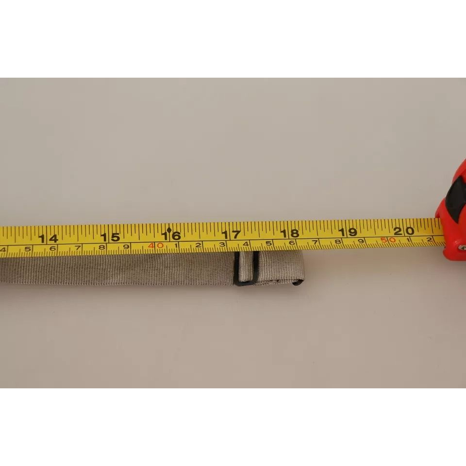 Dolce & Gabbana Silver Gray 100% Silk Adjustable Neck Bow Tie